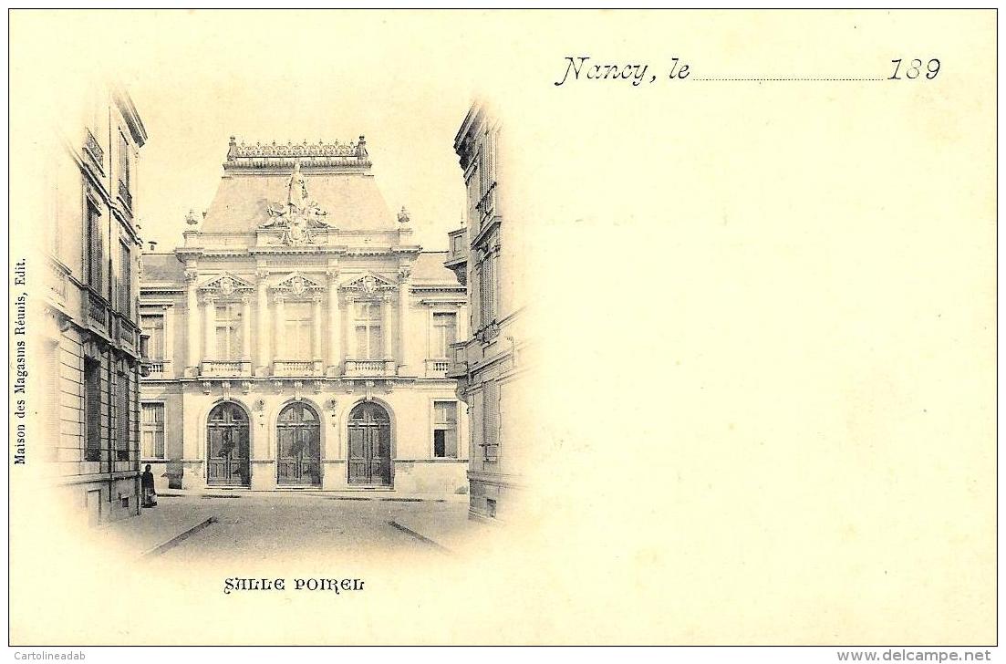 [DC9394] CPA - FRANCIA - NANCY - SALLE POIREL - Non Viaggiata - Old Postcard - Lorraine