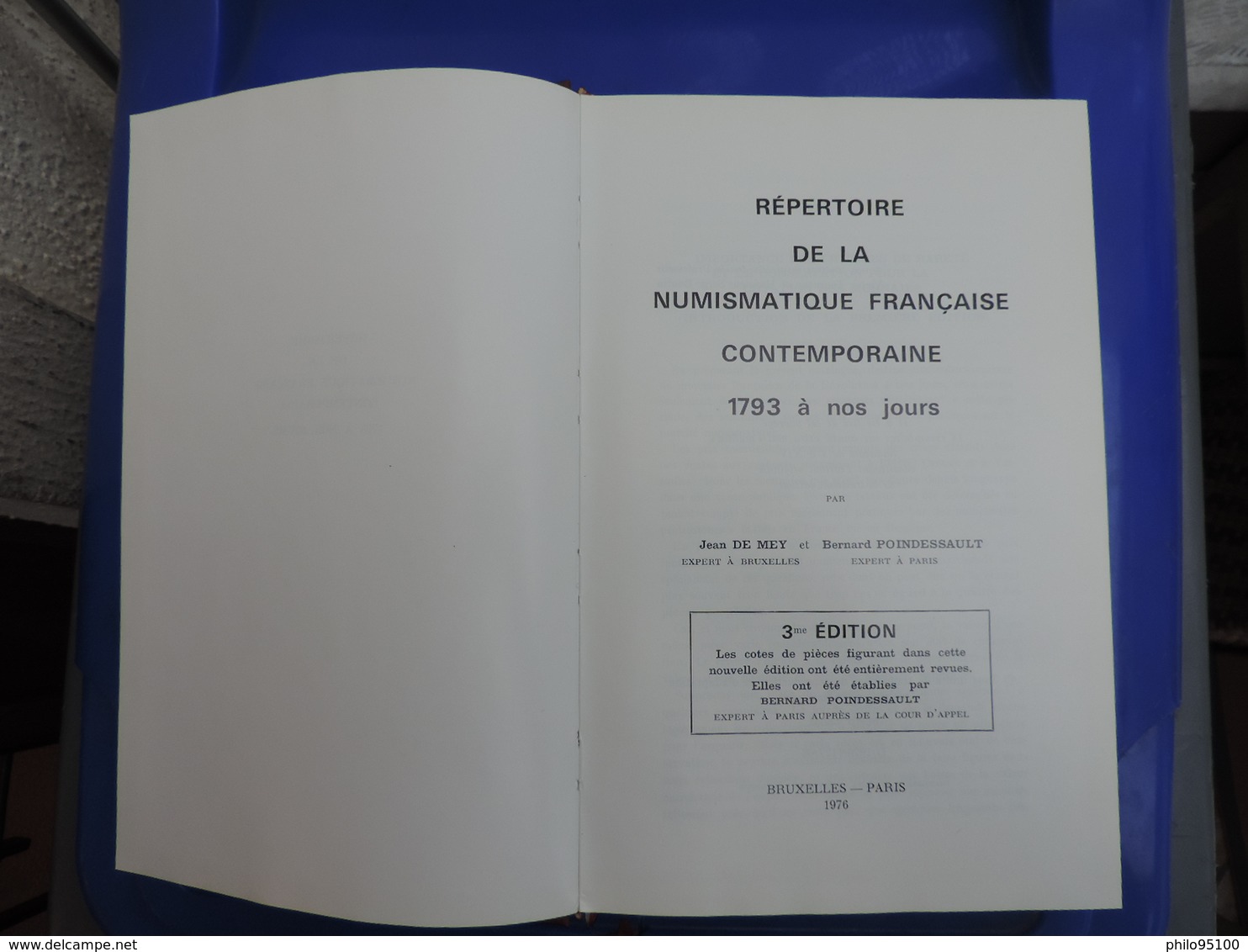 Répertoire De La Numismatique Française 1793 à Nos Jours . - Livres & Logiciels