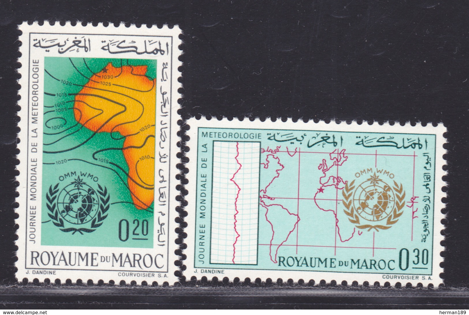 MAROC N°  472 & 473 ** MNH Neufs Sans Charnière, TB  (D2849) - Morocco (1956-...)