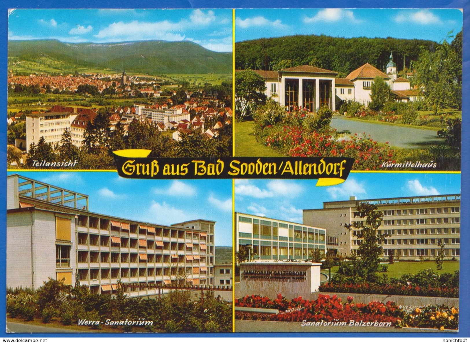 Deutschland; Bad Sooden Allendorf; Multibildkarte - Bad Sooden-Allendorf