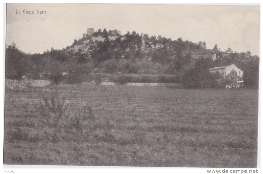 Cpa Le Vieux NANS - Nans-les-Pins