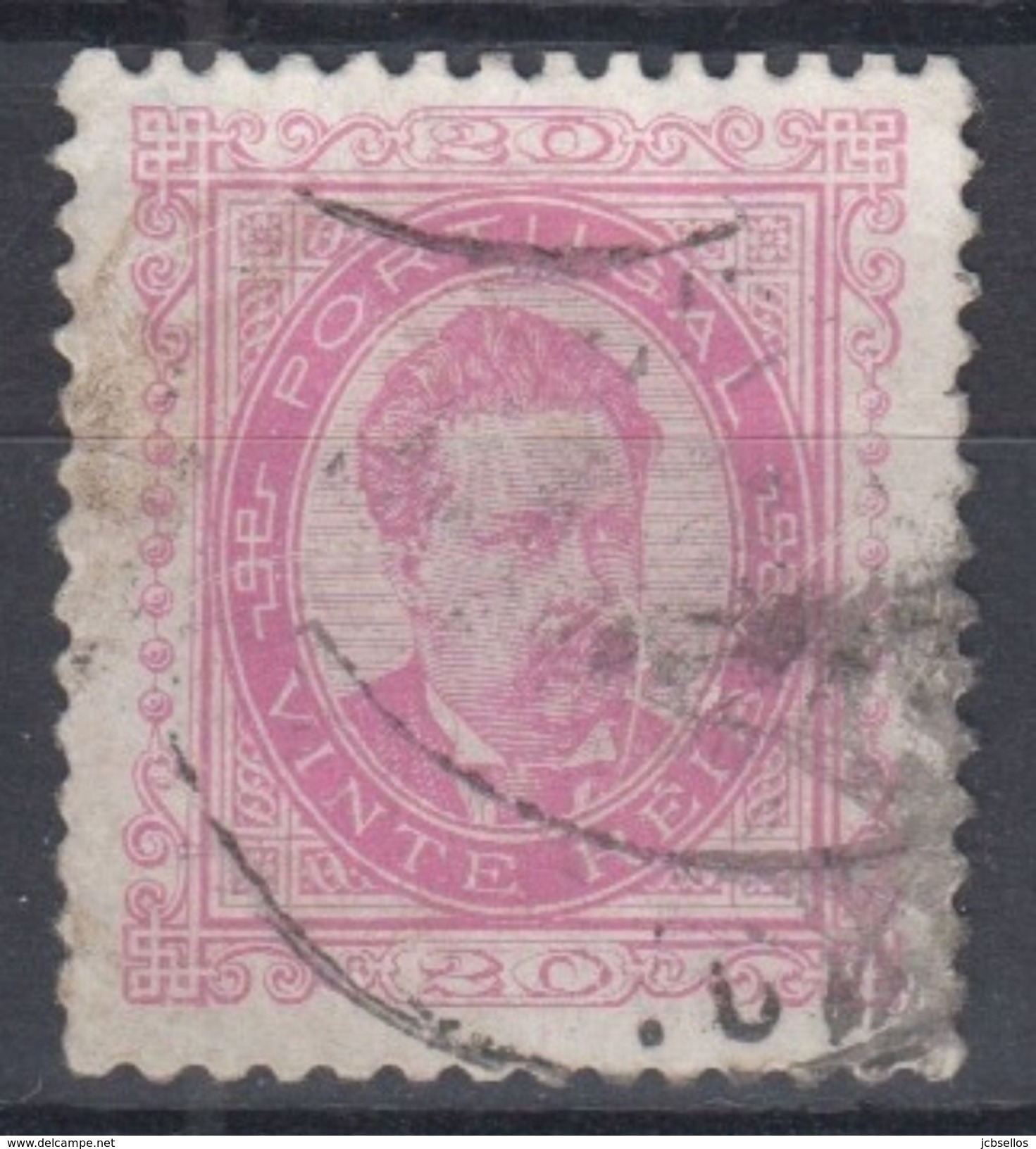 PORTUGAL 1882/87 Nº 58 USADO - Usado