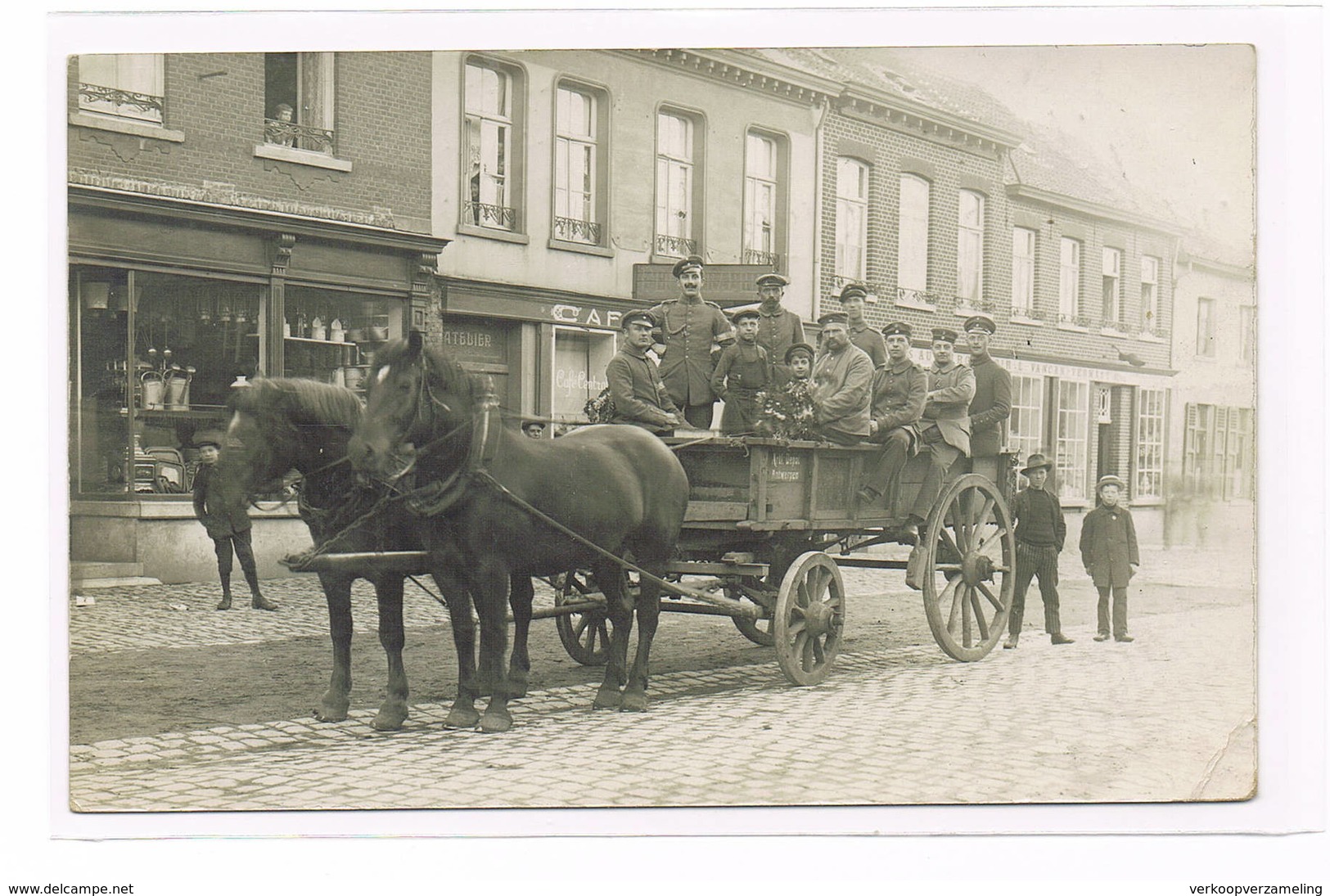 LEOPOLDSBURG CAMP DE BEVERLOO Occupation Allemande 14/18 Carte Photo - Leopoldsburg