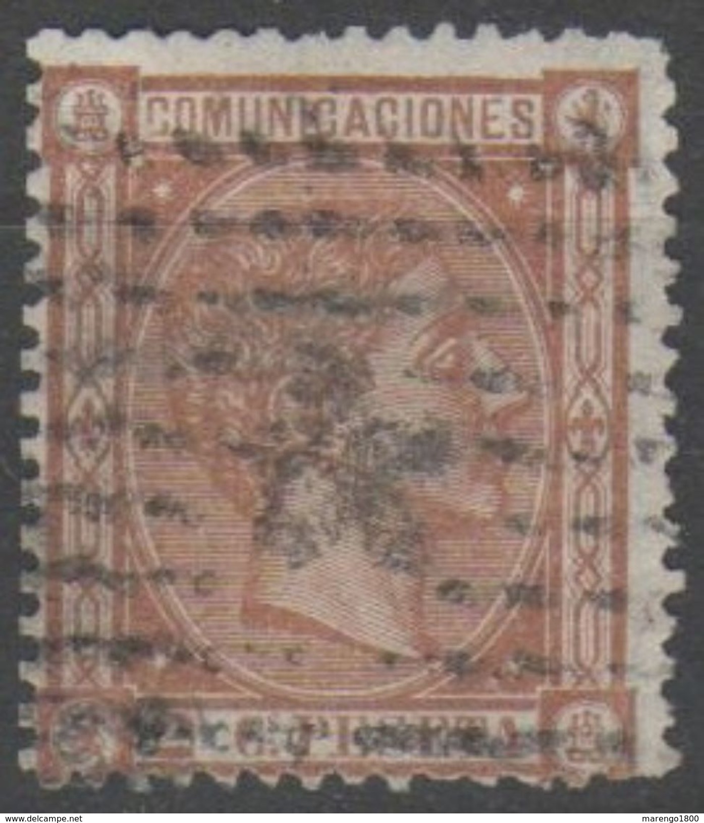 Spagna 1875 - Alfonso XII 2 C.    (N.T.!) - Usati