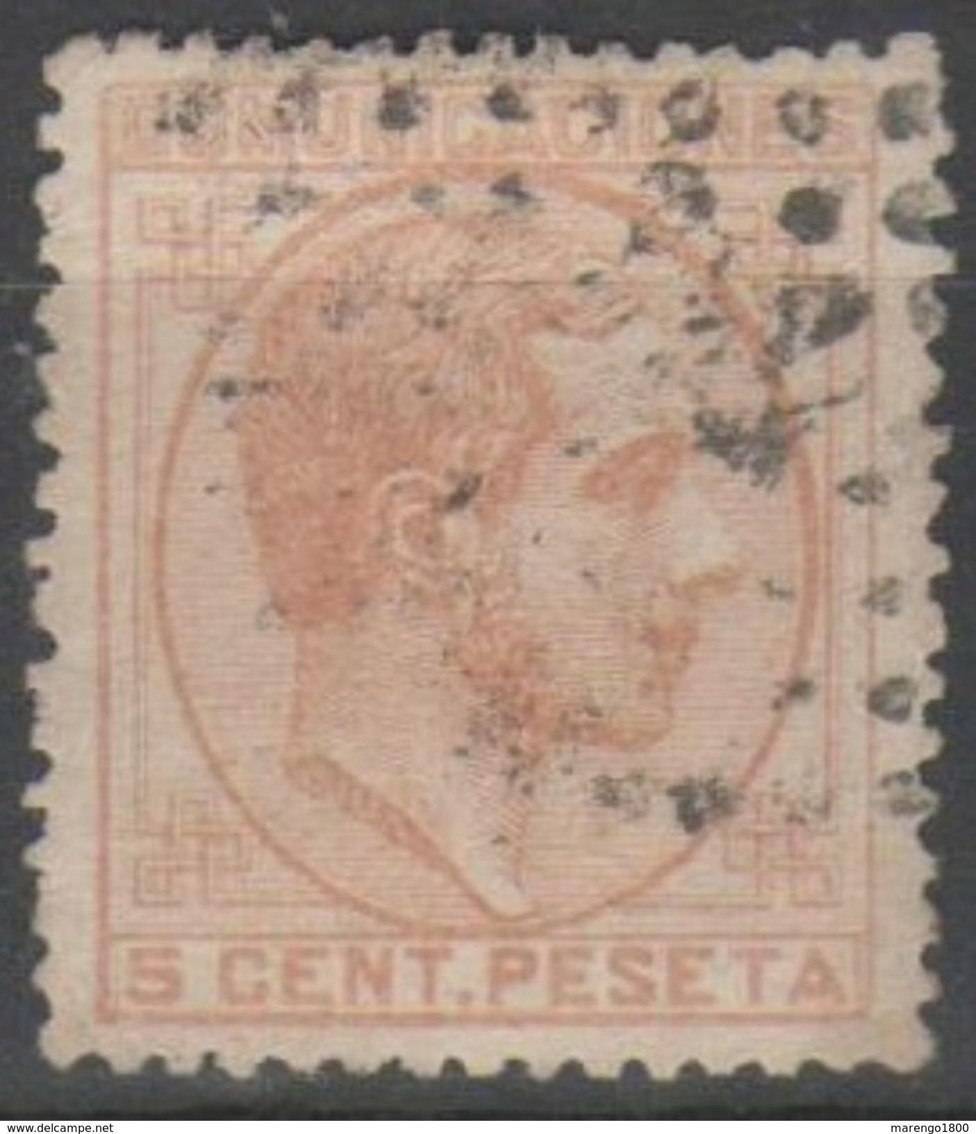 Spagna 1878 - Alfonso XII 5 C.     (N.T.!) - Usati