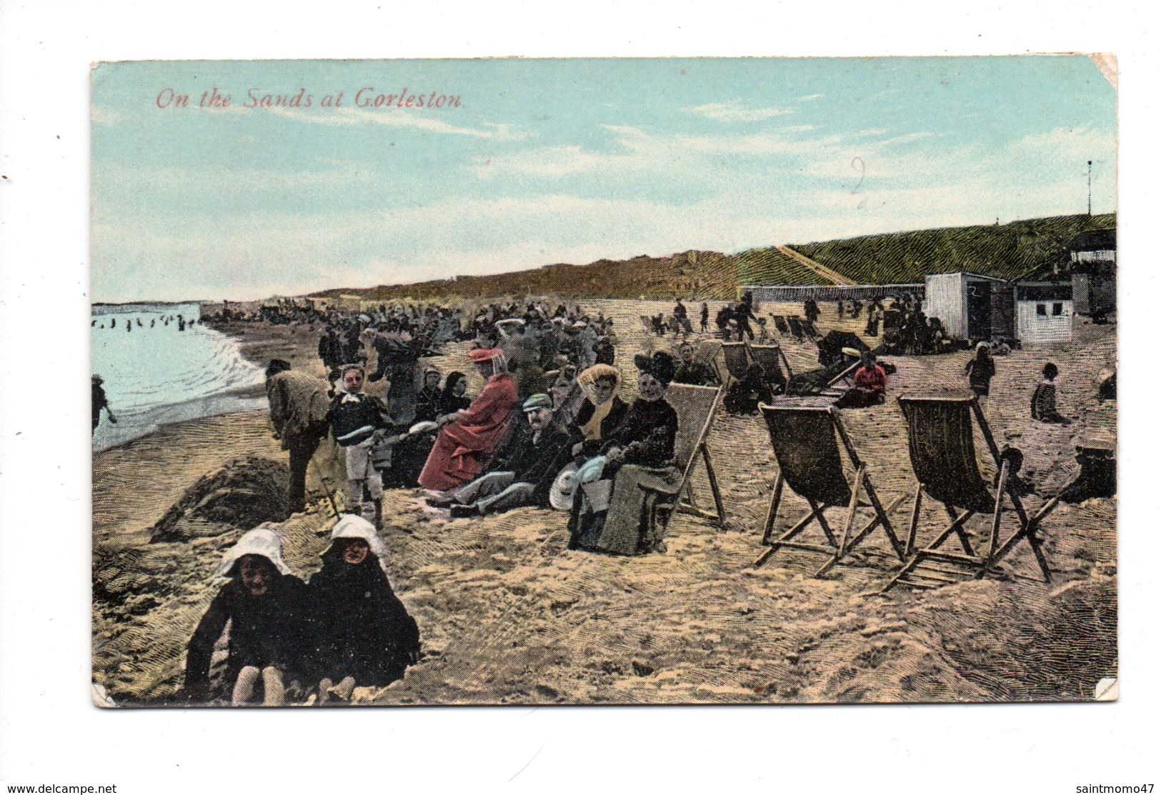 ROYAUME UNI . ON THE SANDS AT GORLESTON - Réf. N°6542 - - Autres & Non Classés