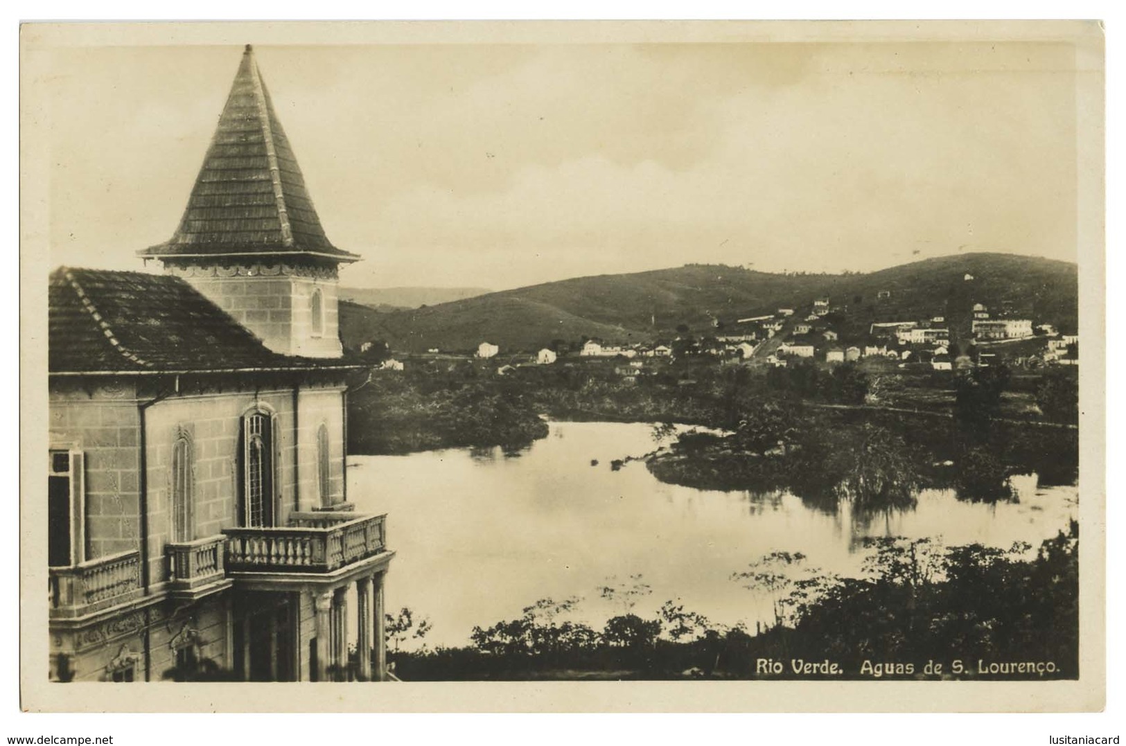 MINAS GERAIS  - Aguas De S. Lourenço.  Carte Postale - Belo Horizonte