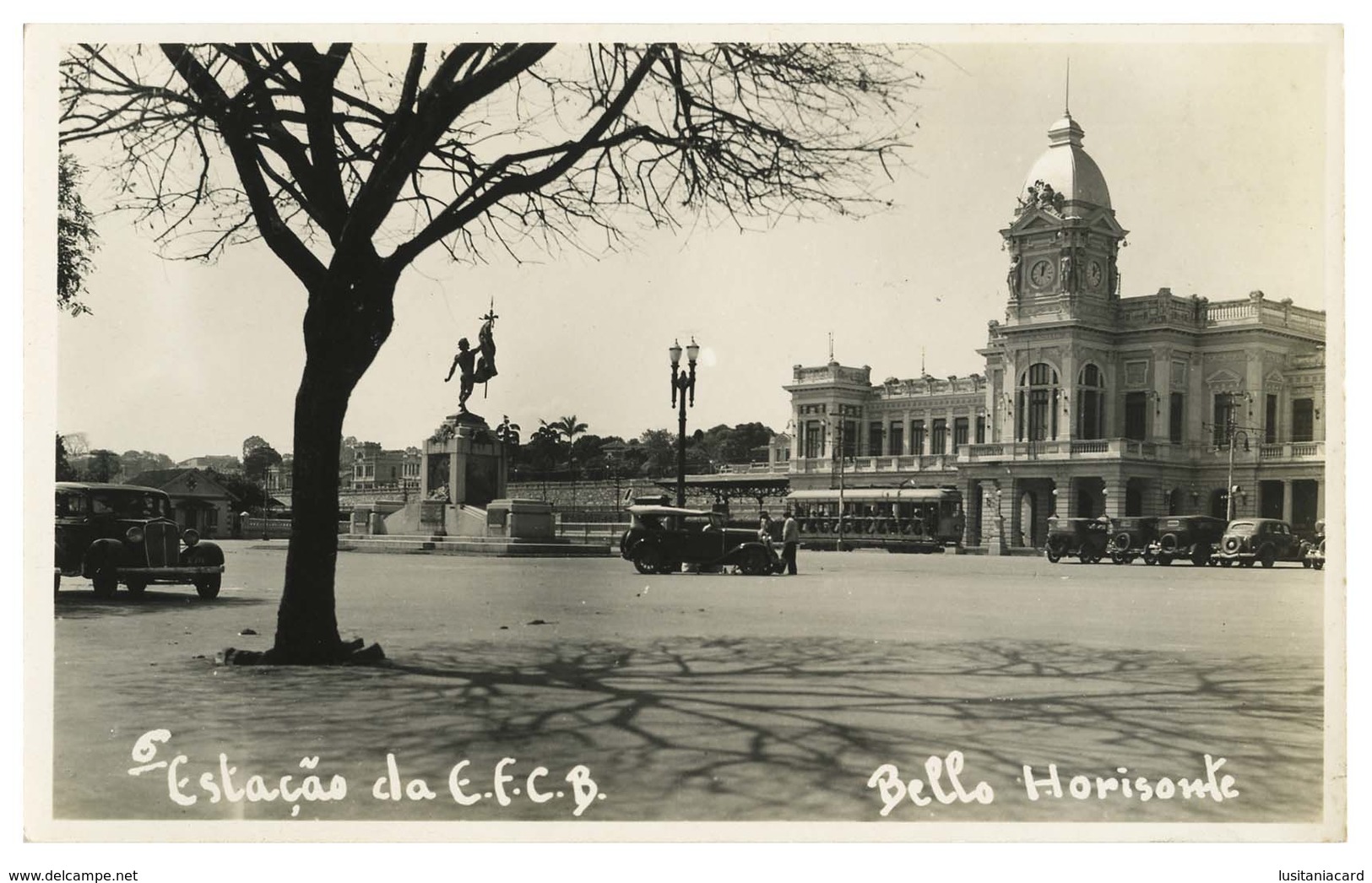 BELO HORIZONTE - ESTAÇÃO DOS CAMINHOS DE FERRO - Estação Da E.F.C.B.  ( Nº 6)carte Postale - Belo Horizonte