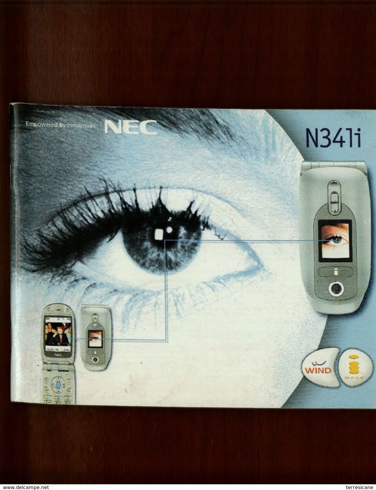 X NEC N341i Manuale Dell'utente - Telefoontechniek