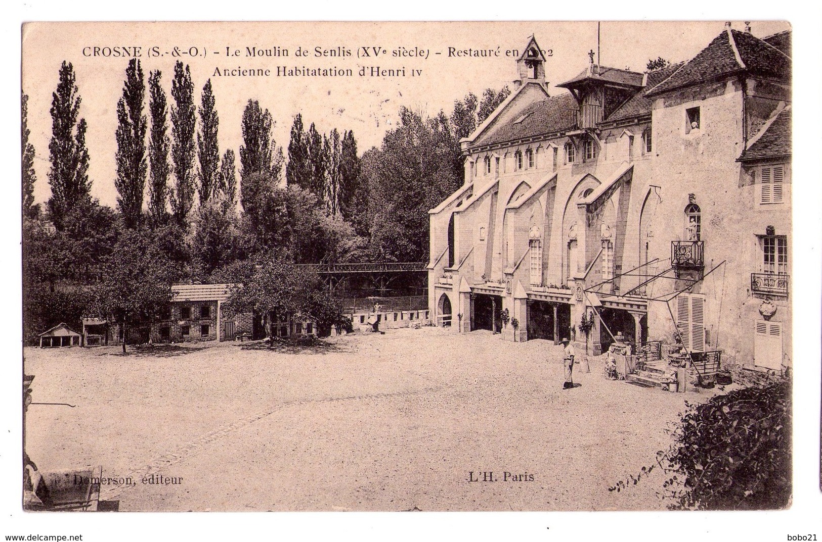 D109 - Crosnes S&O - Le Moulin De Senlis - Domerson édit. L' H Paris - Crosnes (Crosne)