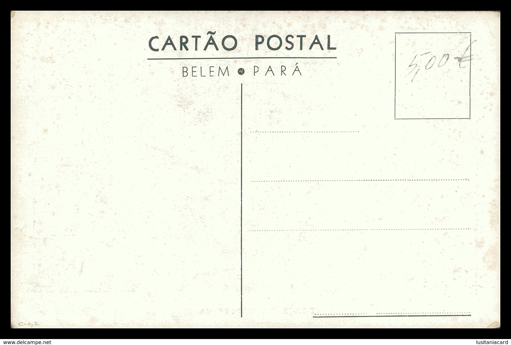 PARÁ - BELEM  - Praça Da Republica.  Carte Postale - Belém