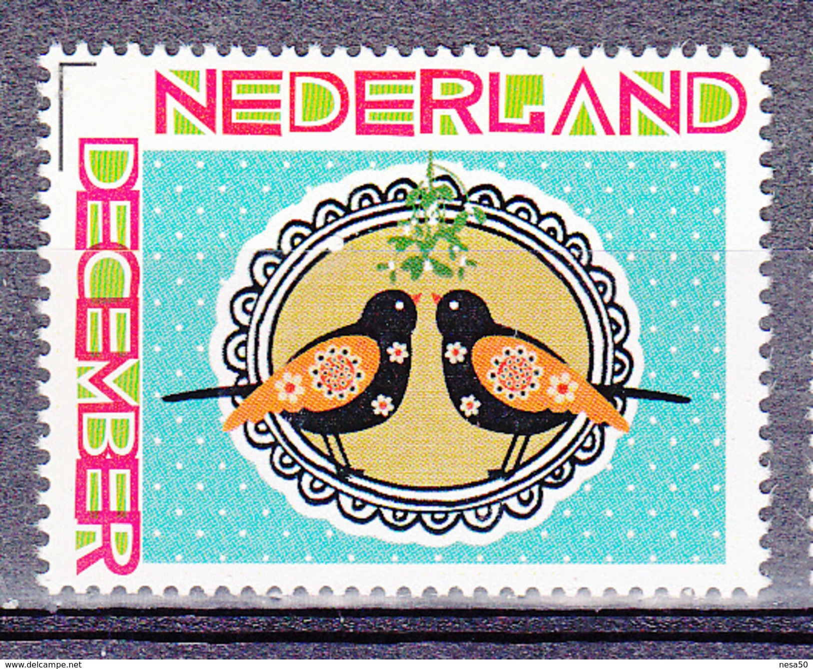 Nederland 2011 NVPH Nr 2897 , Mi Nr  2939 Decemberzegel, Vogel, Bird, - Gebruikt