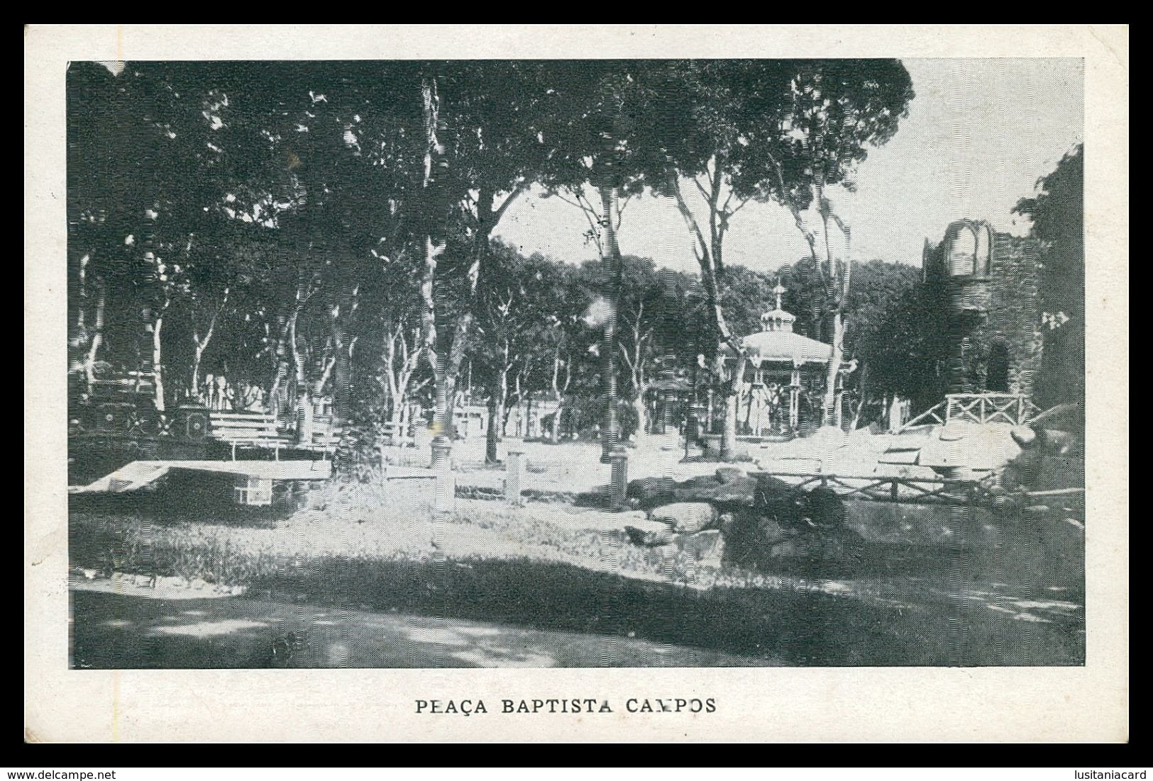 PARÁ - BELEM - Praça Baptista Campos.  Carte Postale - Belém