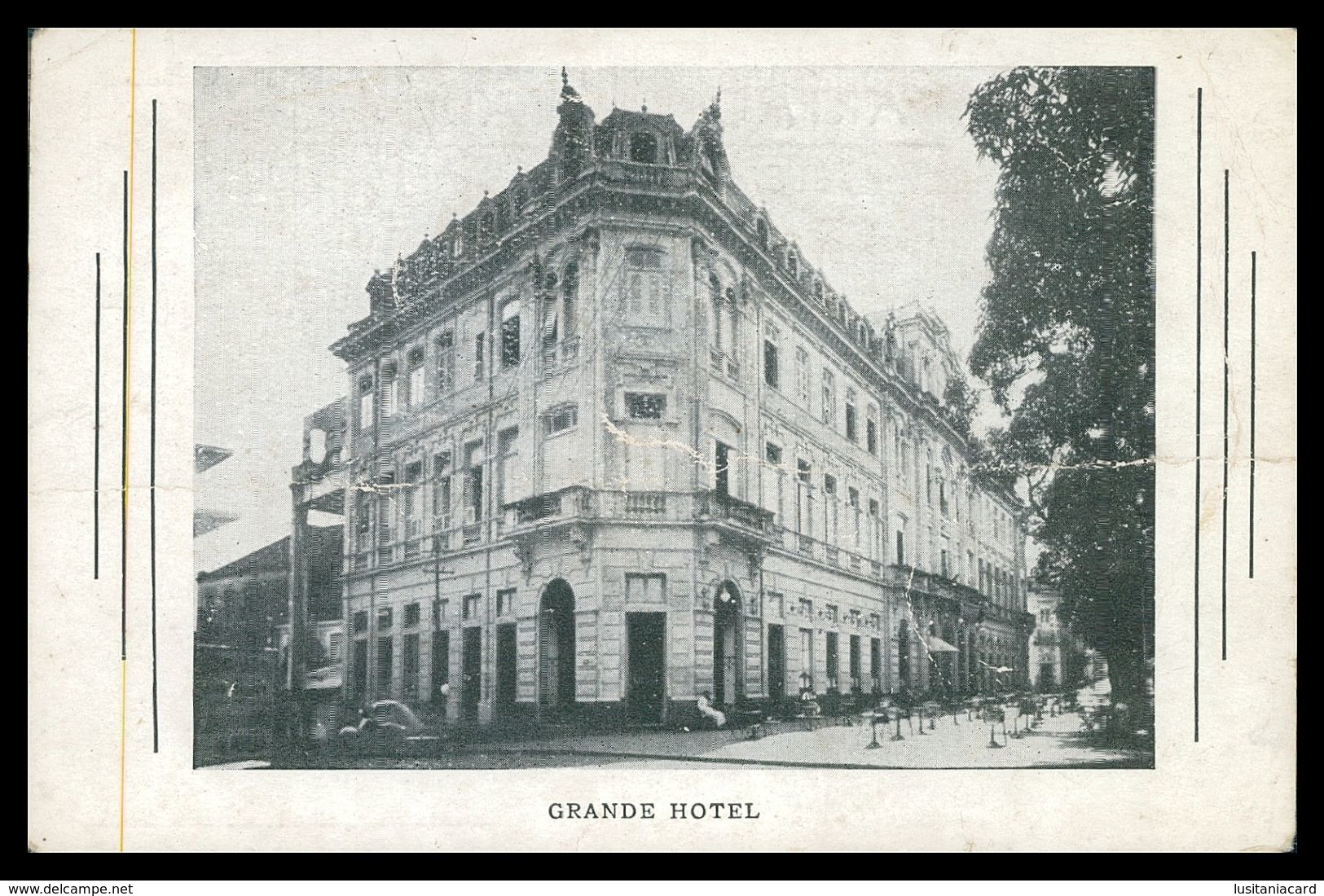 PARÁ - BELEM  - HOTEIS E RESTAURANTES - Grande Hotel.  Carte Postale - Belém