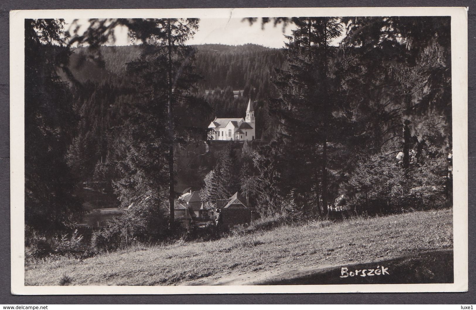 ROMANIA , BORSEC  , OLD POSTCARD - Romania