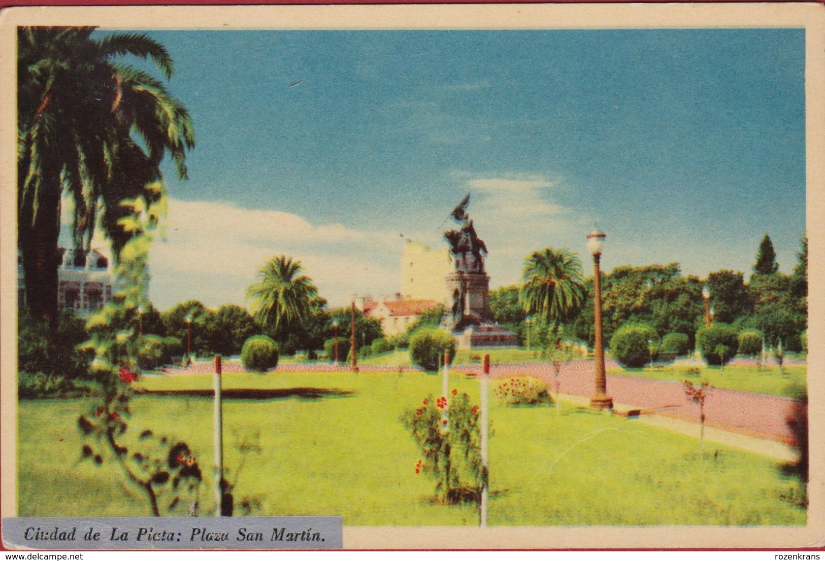 Argentina Argentine Ciudad De La Plata Plaza San Martin Argentinie - Argentine