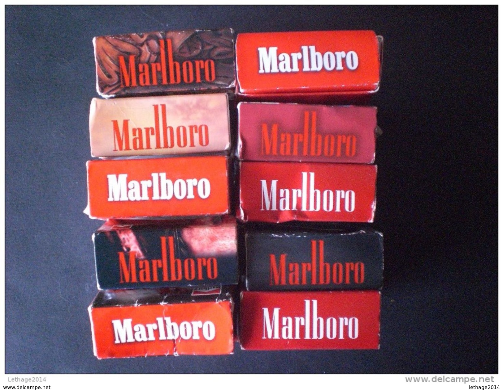 BOX SIGARETTE 11 PEZZI MARLBORO ANNIVERSARIO VUOTI DA COLLEZIONE EDIZIONE LIMITATA RARI !! - Cigarette Holders