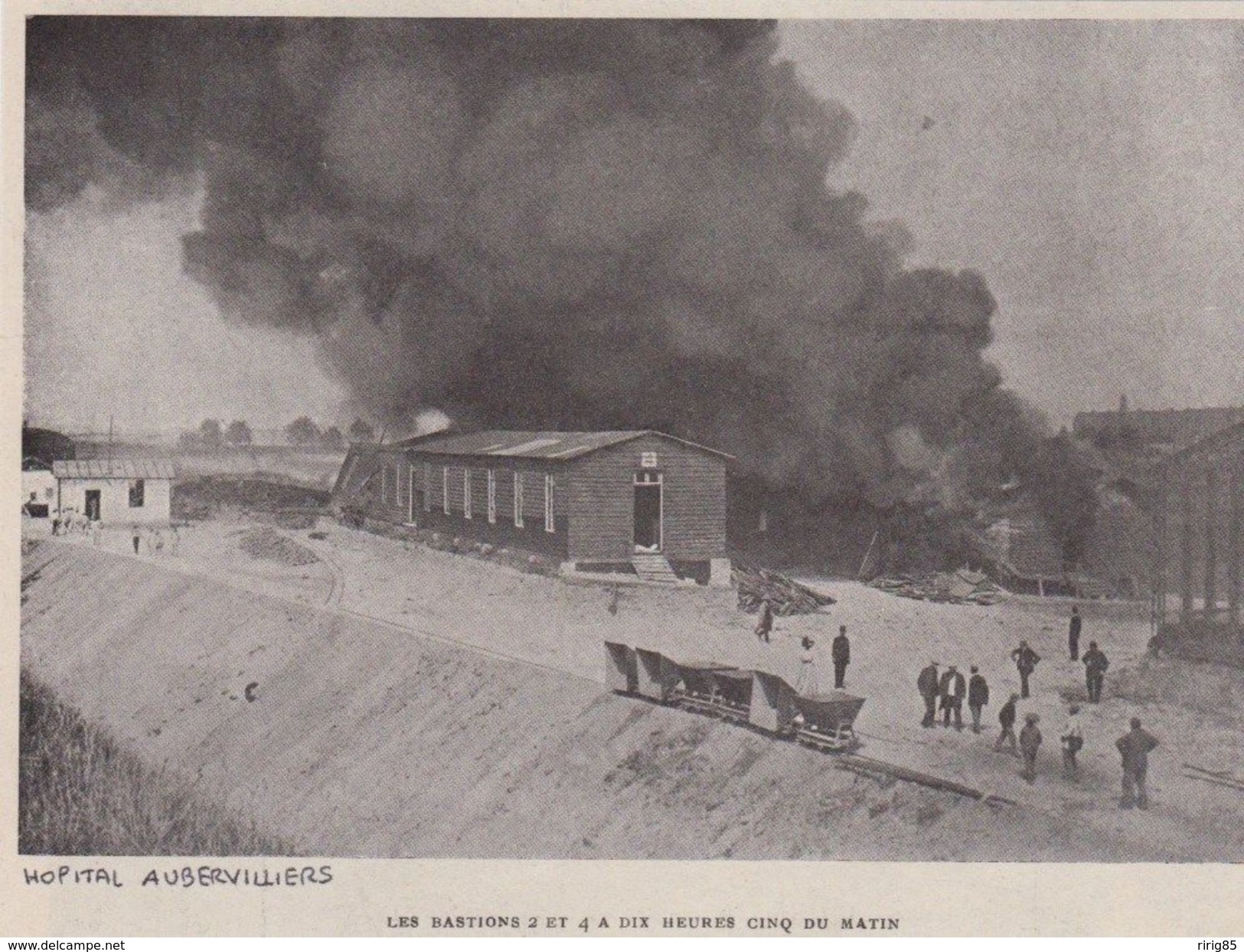 1904  --   INCENDIE DE L HOPITAL D AUBERVILLIERS   3D.429 - Unclassified