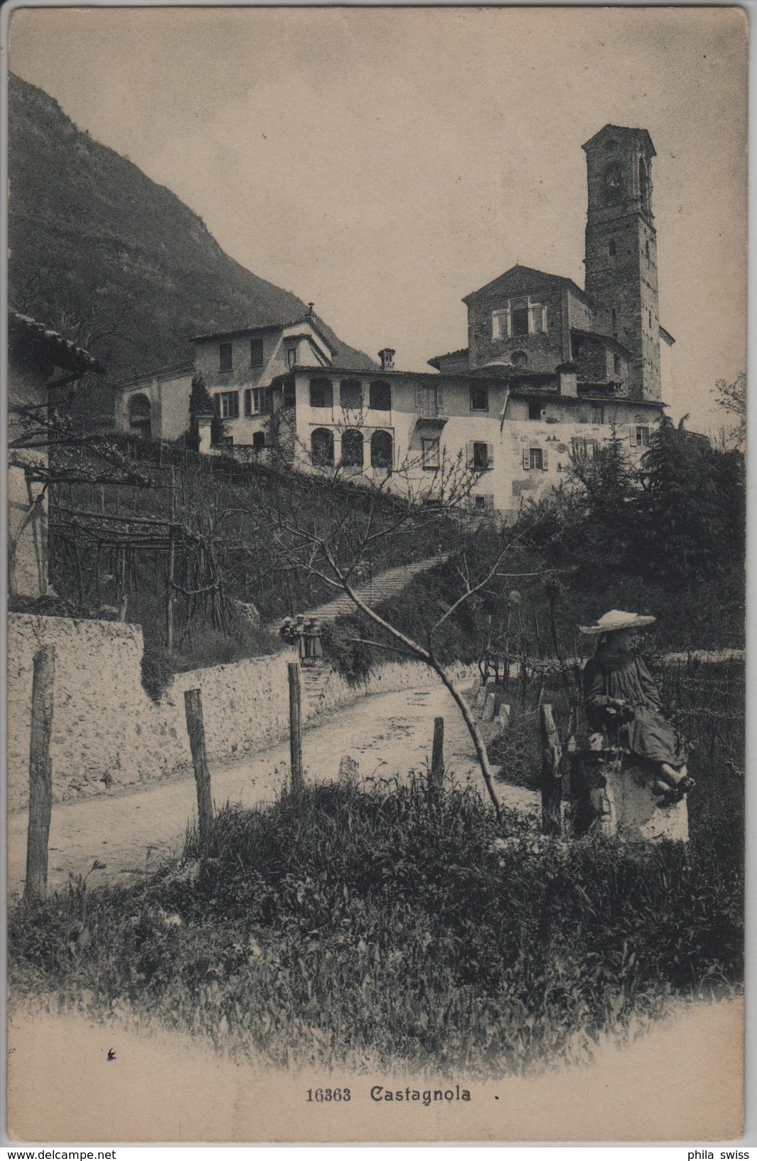 Castagnola Bei Lugano - Animee - Photo: Wehrli - Lugano