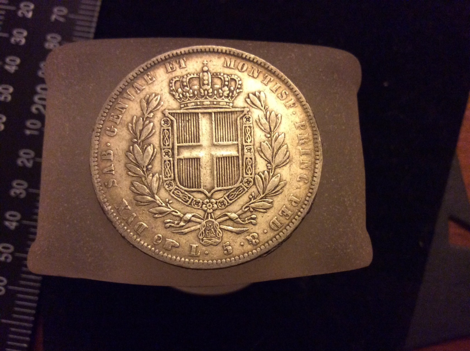 5 Lire 1837 Argent - Napoleonic