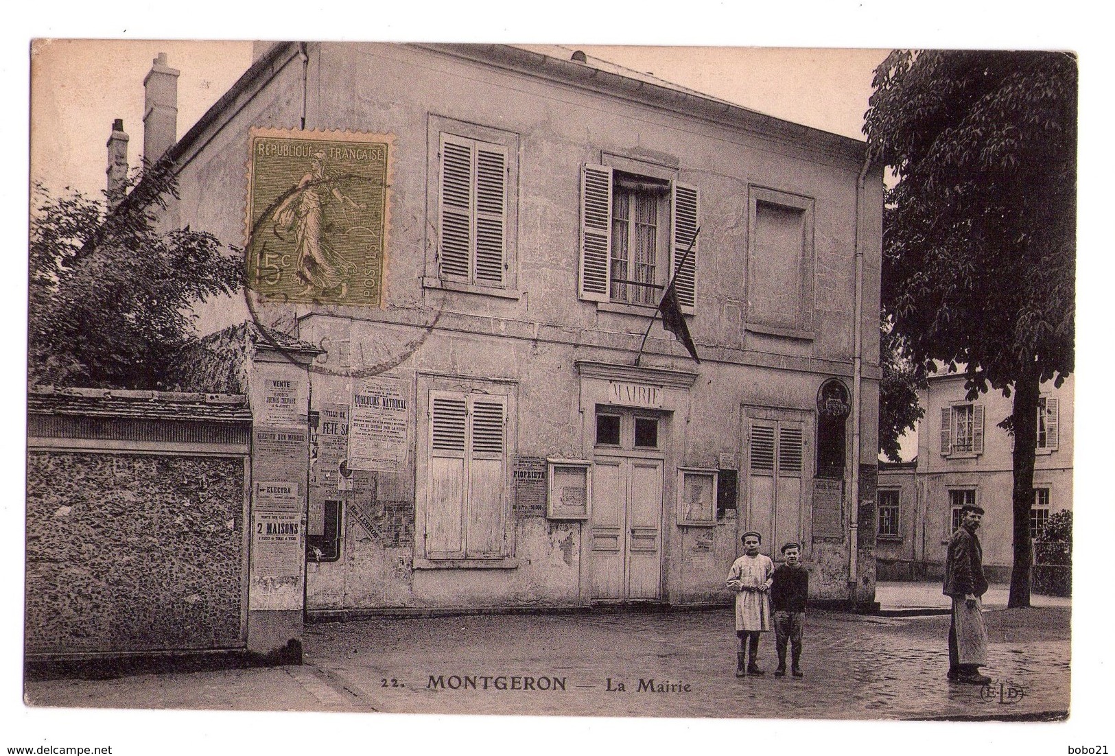 D058 - Montgeron - La Mairie - E.L.D. - N°22 - Montgeron