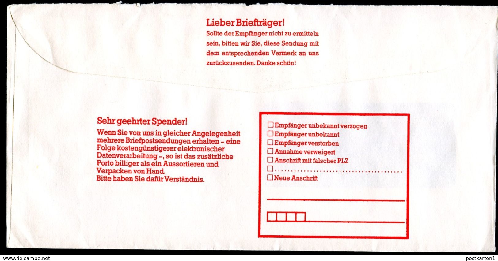 Bund PU249 C1/001 Privat-Umschlag DRK Gebraucht Leonberg 1984 - Private Covers - Used