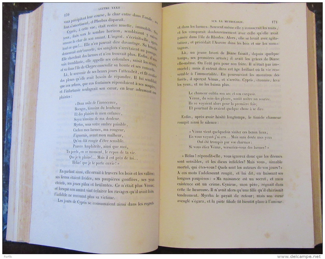 Livre Ancien - Charles-Albert Demoustier - Lettres à Emilie Sur La Mythologie - 1847 - 1801-1900