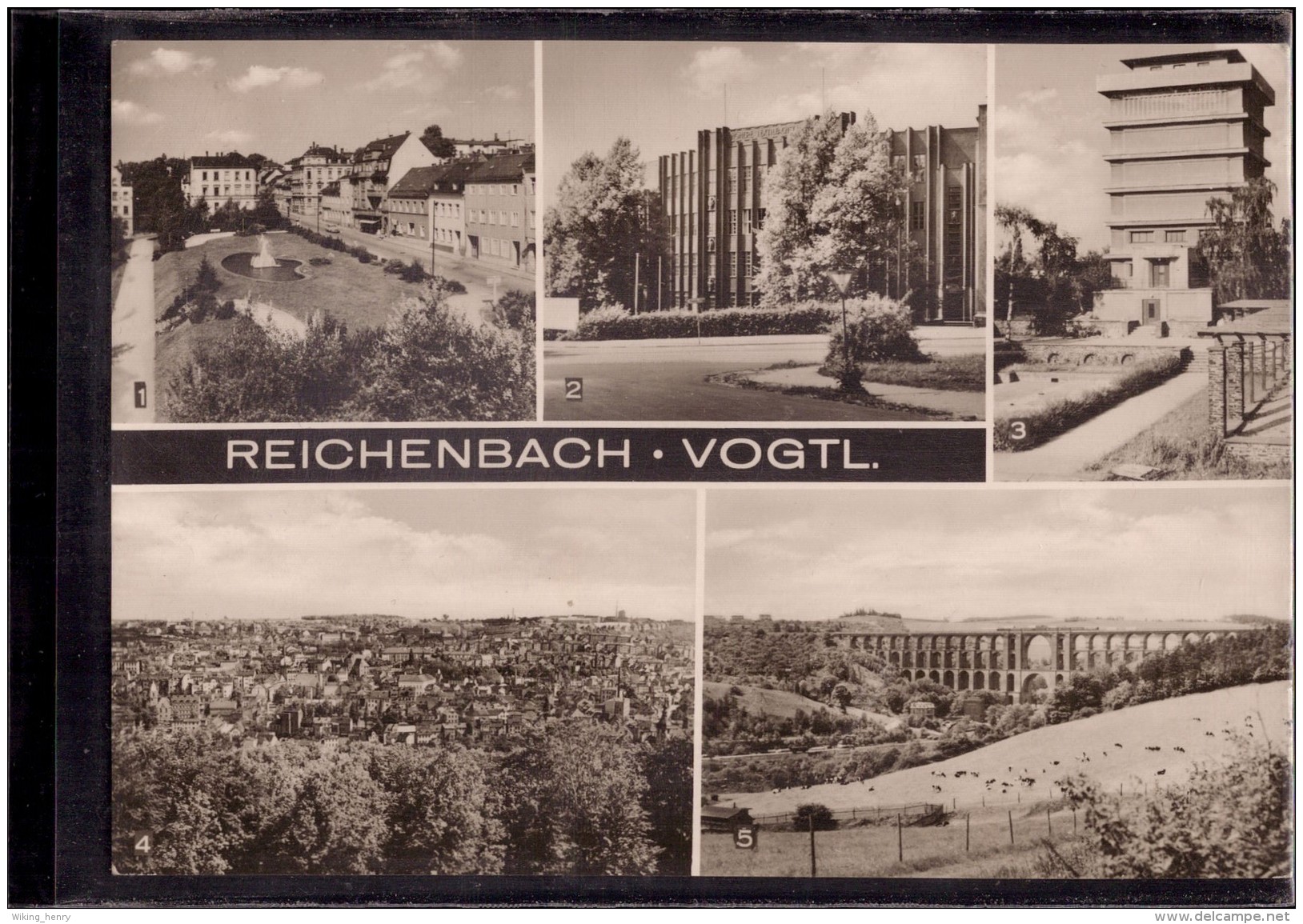 Reichenbach Im Vogtland - S/w Mehrbildkarte 1 - Reichenbach I. Vogtl.