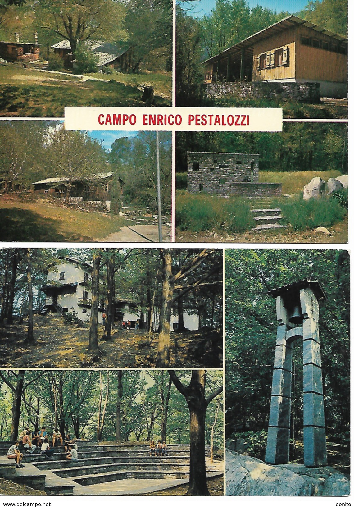 ARCEGNO TI Losone Isole Locarno CAMPO ENRICO PESTALOZZI Casa Ulrich Zwingli 2 Karten - Campo