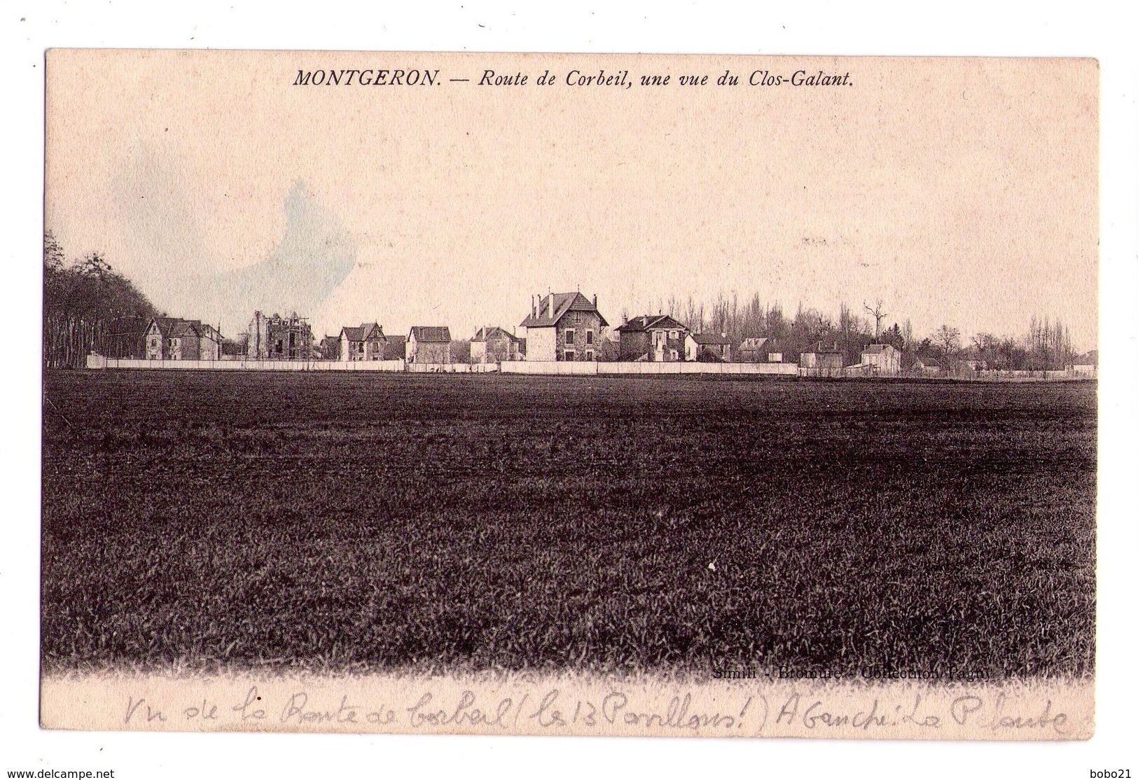 D061 - Montgeron - Route De Corbeil , Une Vue Du Clos Galant . - Montgeron