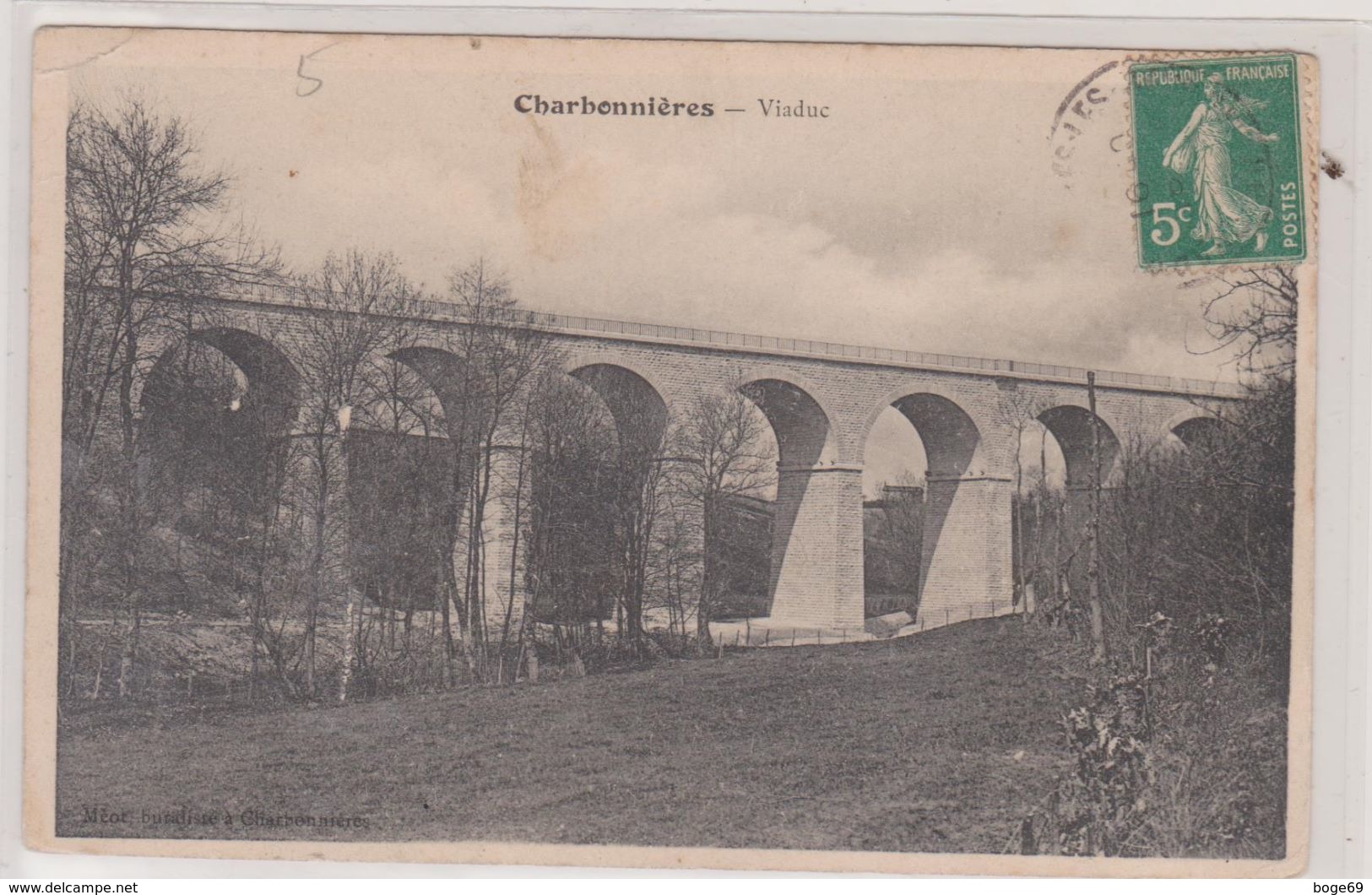 (R6) RHONE , CHARBONNIERES , Viaduc - Charbonniere Les Bains