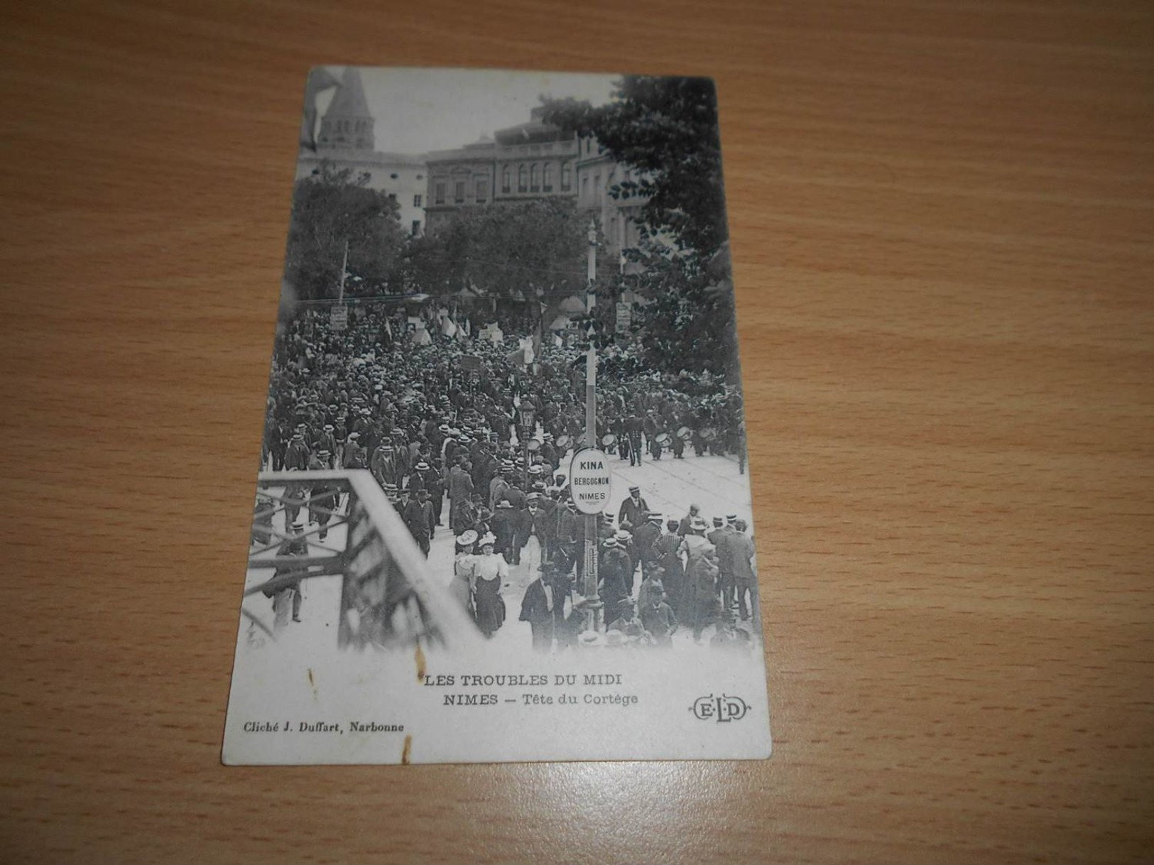 4709 - CPA, Les Troubles Du Midi , Nîmes , Tête Du Cortège - Nîmes