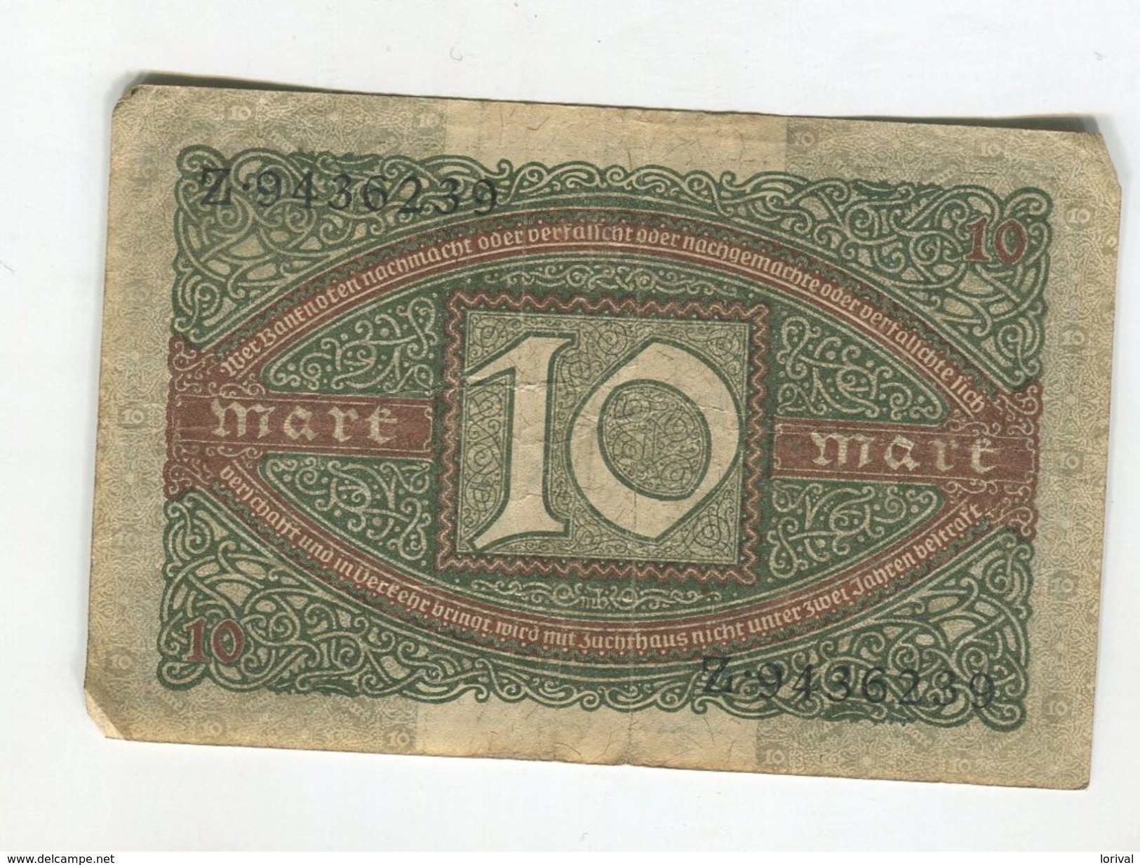 9/02/1920  F  3 - 10 Rentenmark