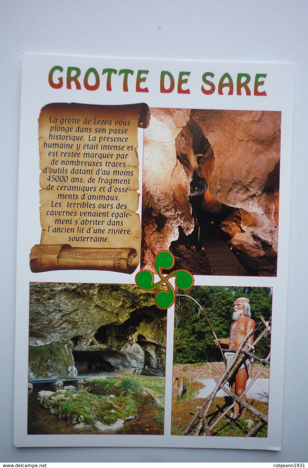 Pays Basque - Sare (64) La Grotte De Lezea ( Les Grottes De Sare ) - Sare