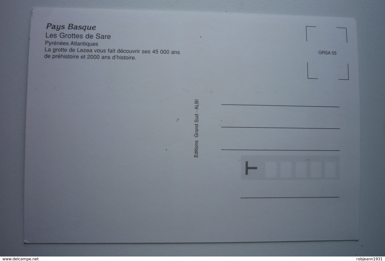 Pays Basque - Sare (64) La Grotte De Lezea ( Les Grottes De Sare ) - Sare