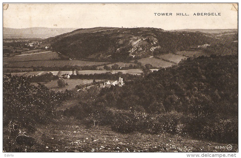 ***  Tower Hill ABERGELE  ** Pays De Galle - Written/écrite - Denbighshire