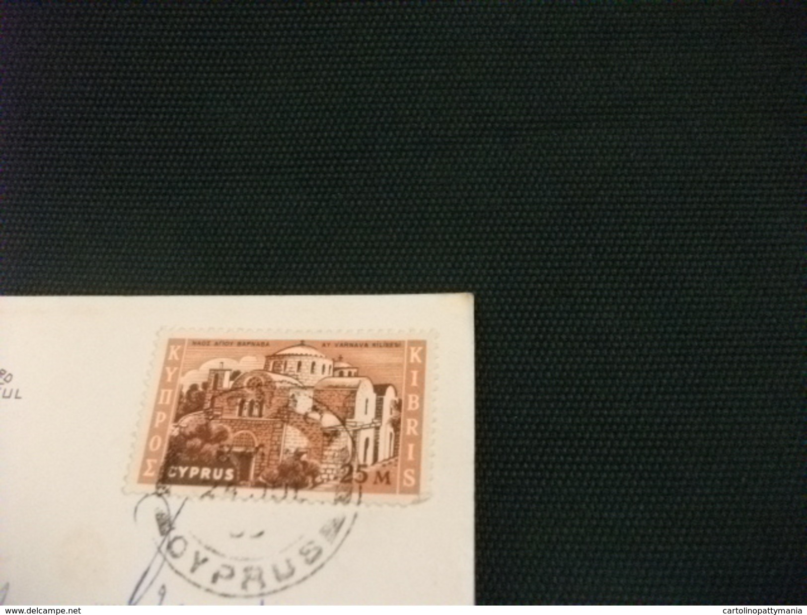 STORIA POSTALE FRANCOBOLLO COMMEMORATIVO CIPRO CYPRUS  MOSCHEA MOSQUEE MOSCHEE MOSQUE TEKKE E VEDUTE LARNACA - Cipro