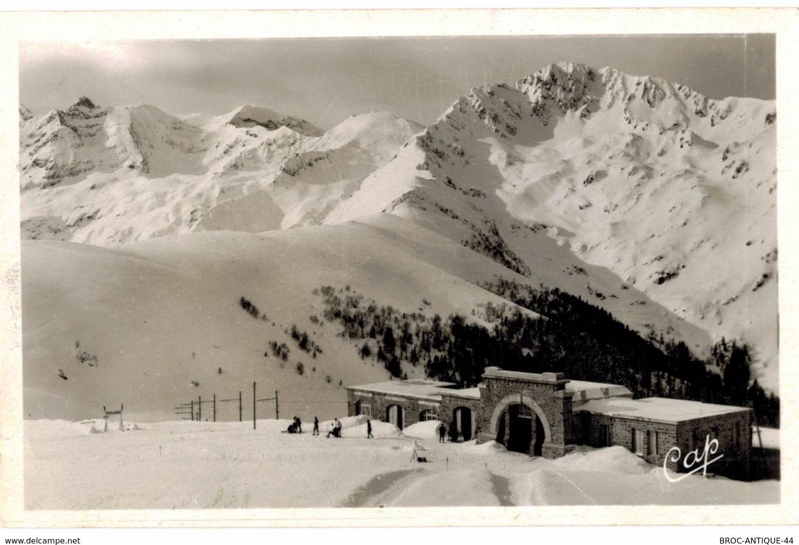 CPA N°16136 - LOT DE 3 CARTES DE SUPERBAGNERES - CHEMIN DE FER DE SUPERBAGNERES + GARE DU FUNICULAIRE - Superbagneres