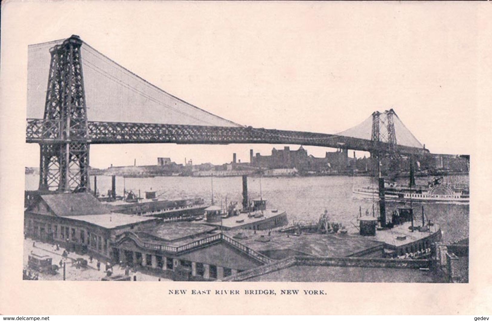 USA, New York, New East River Bridge (700) - Bridges & Tunnels