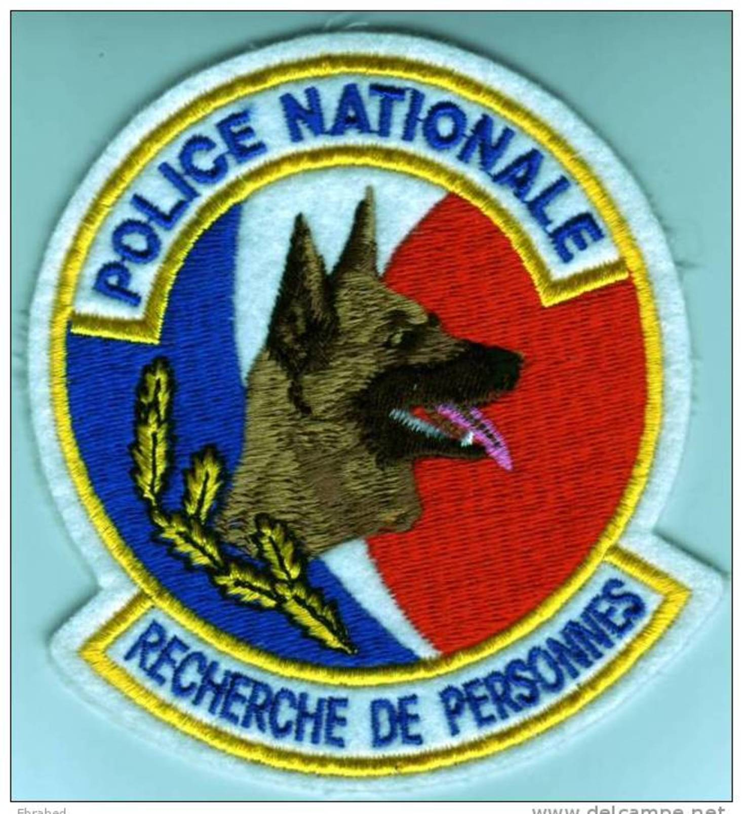 Ecusson Police Nationale  RECHERCHE DE PERSONNES - Police & Gendarmerie