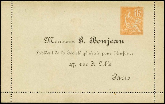 1861 N° 117 B3  15c Mouchon G. Bonjean Qualité: Cote:500  - Altri & Non Classificati