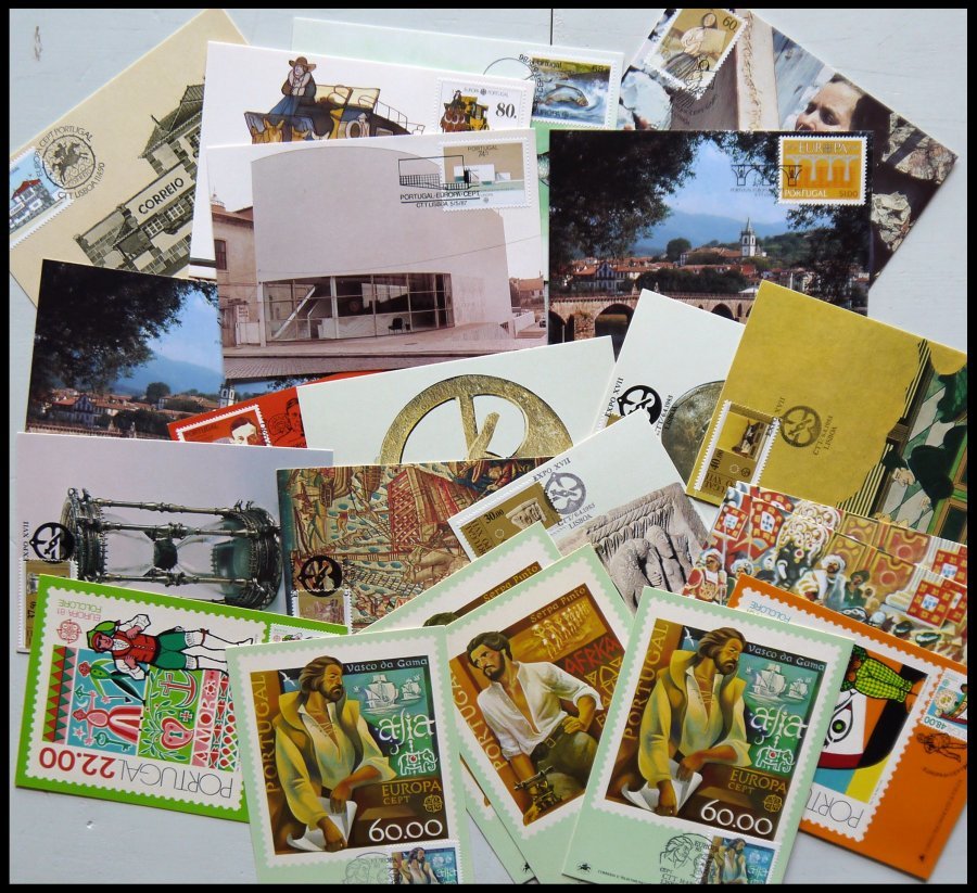 SAMMLUNGEN, LOTS 1980-90, 18 Verschiedene Maximumkarten, Pracht - Collections