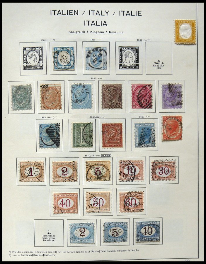 SLG., LOTS EUROPA O,*,** , Umfangreiche Sammlung Europa Bis Ca. 1950 In 9 Schaubek Alben, Meist Wohl Nur Kleinere Und Mi - Other & Unclassified