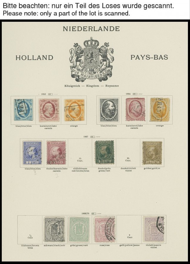 SLG., LOTS EUROPA O,* , Sammlung Einiger Europäischer Länder Bis Ca. 1950 In 4 Alten Schaubek Permanent Alben, Dabei Gro - Other & Unclassified