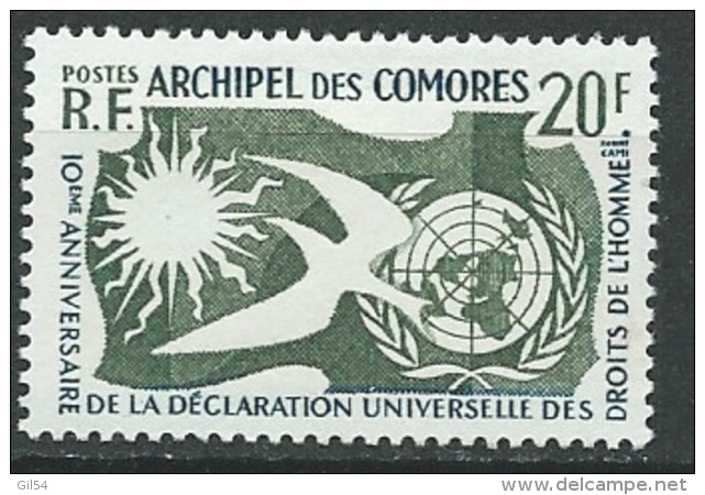 Comores - Yvert N°  15 * - Abc 24204 - Unused Stamps