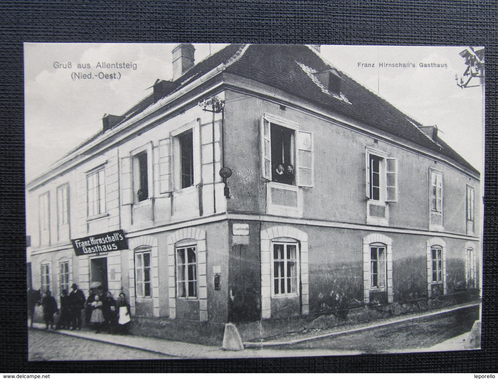AK ALLENTSTEIG B. ZWETTL Gasthaus Franz Hirnschall Ca.1910 // D*29147 - Zwettl