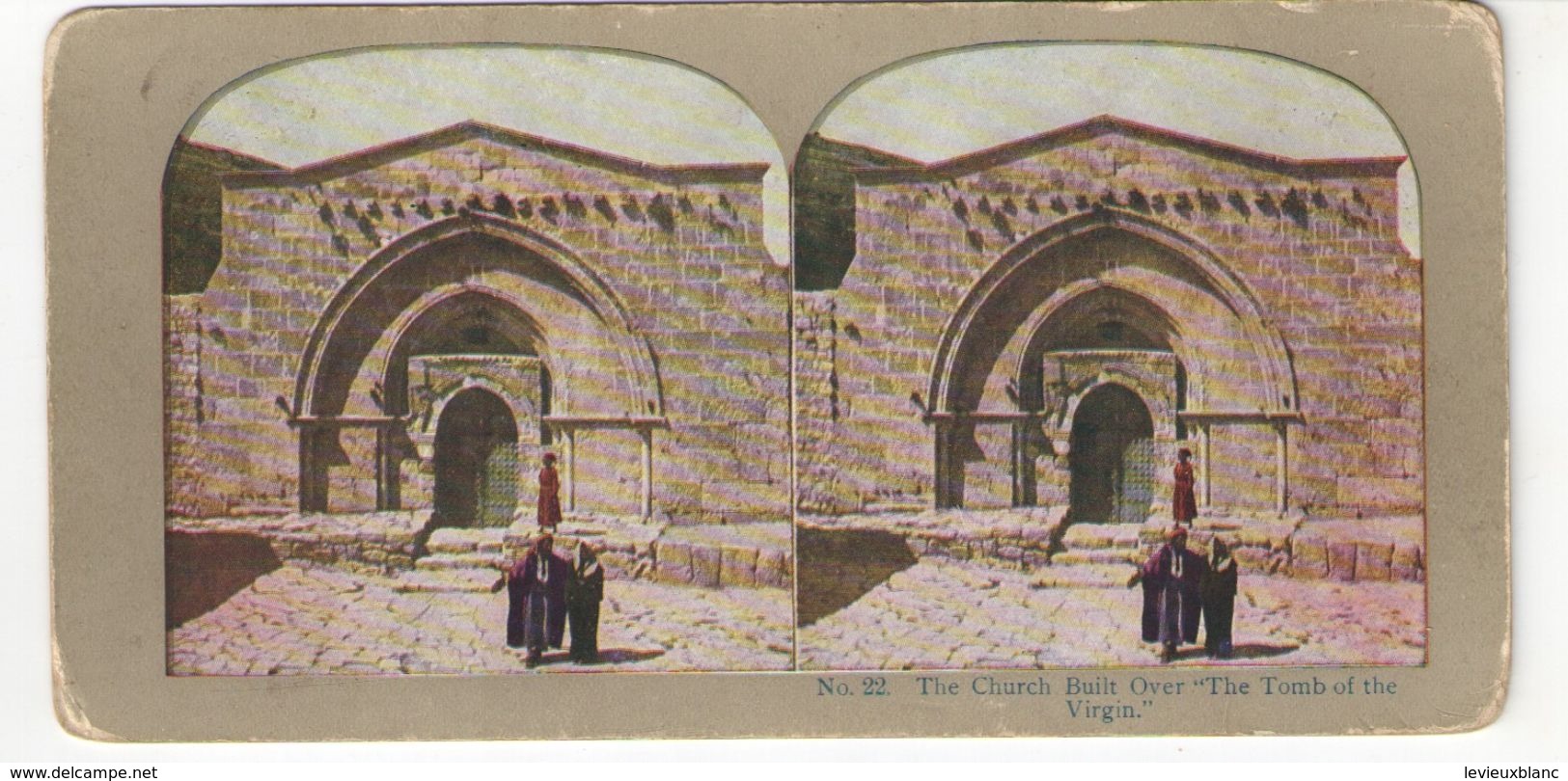 Vue Stéréo/Palestine/JERUSALEM/"The Church Built Over The Tomb Of The Virgin"/Tombe De La Vierge/Vers1870-1890     STE83 - Stereo-Photographie