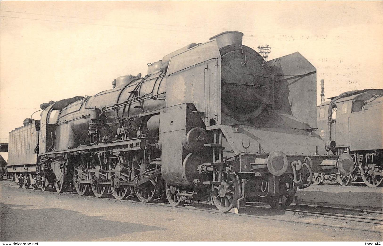 ¤¤   -    Locomotives Du Sud-Est Ex P.L.M. -   Chemin De Fer - Trains