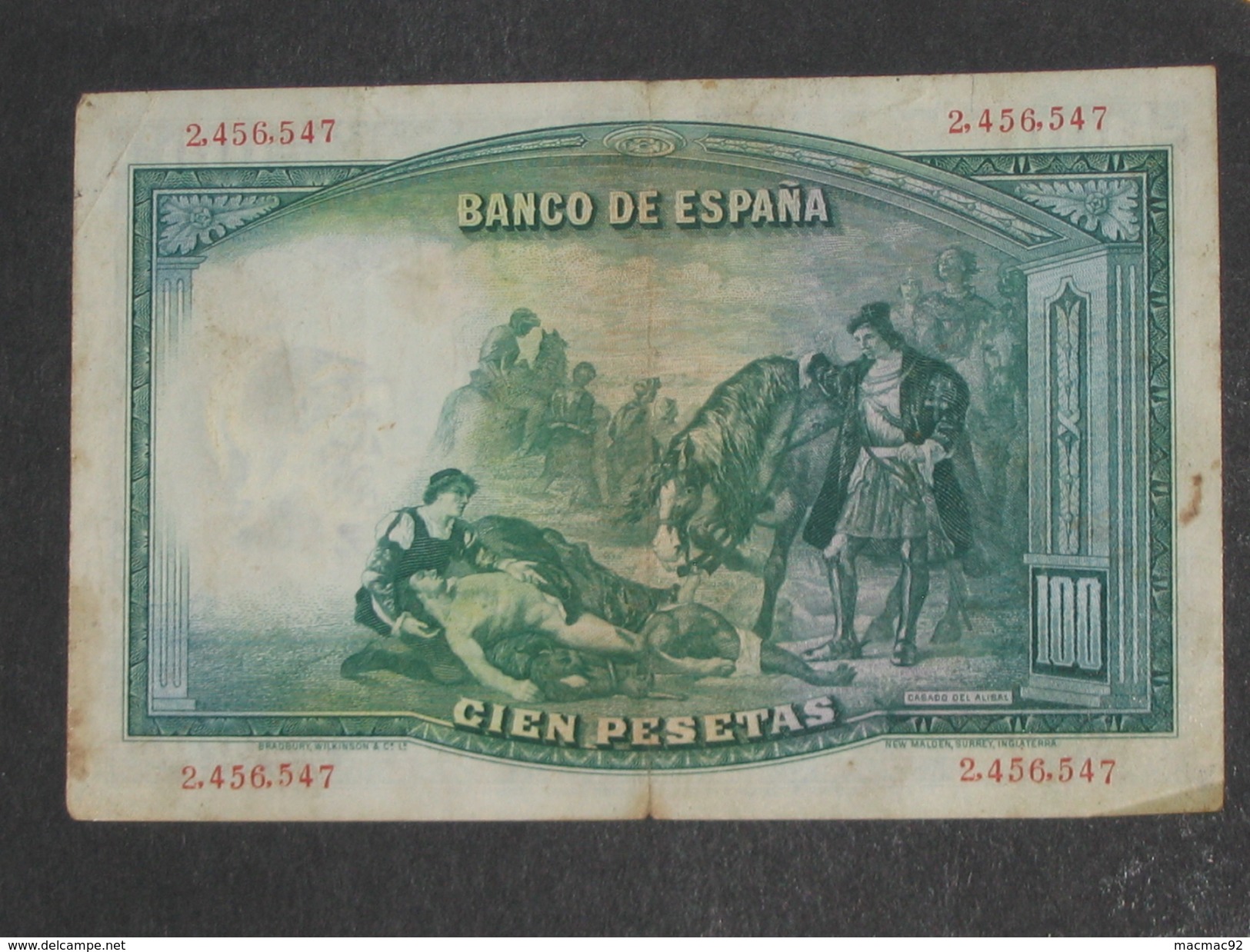 ESPAGNE  100 Pesetas - Cien Pestas  25-04-1931-El Banco De Espana  **** EN ACHAT IMMEDIAT **** - 100 Peseten