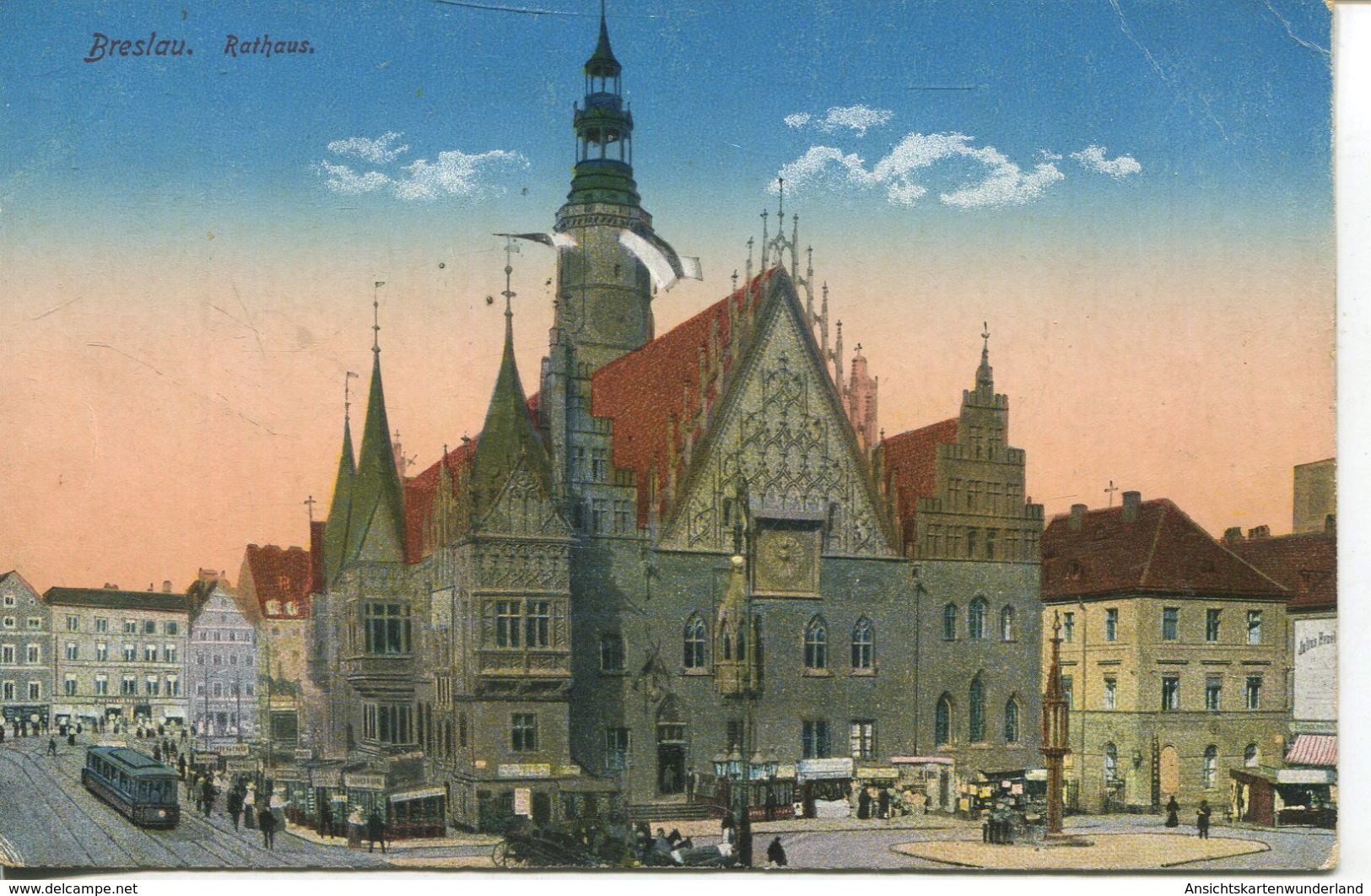 Breslau - Rathaus 1917 (002464) - Schlesien